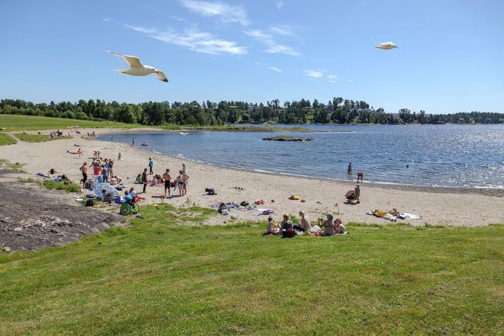 Scandpoint Apartment Fornebu Near Sea Front With Outdoor Walk! Stabekk Luaran gambar